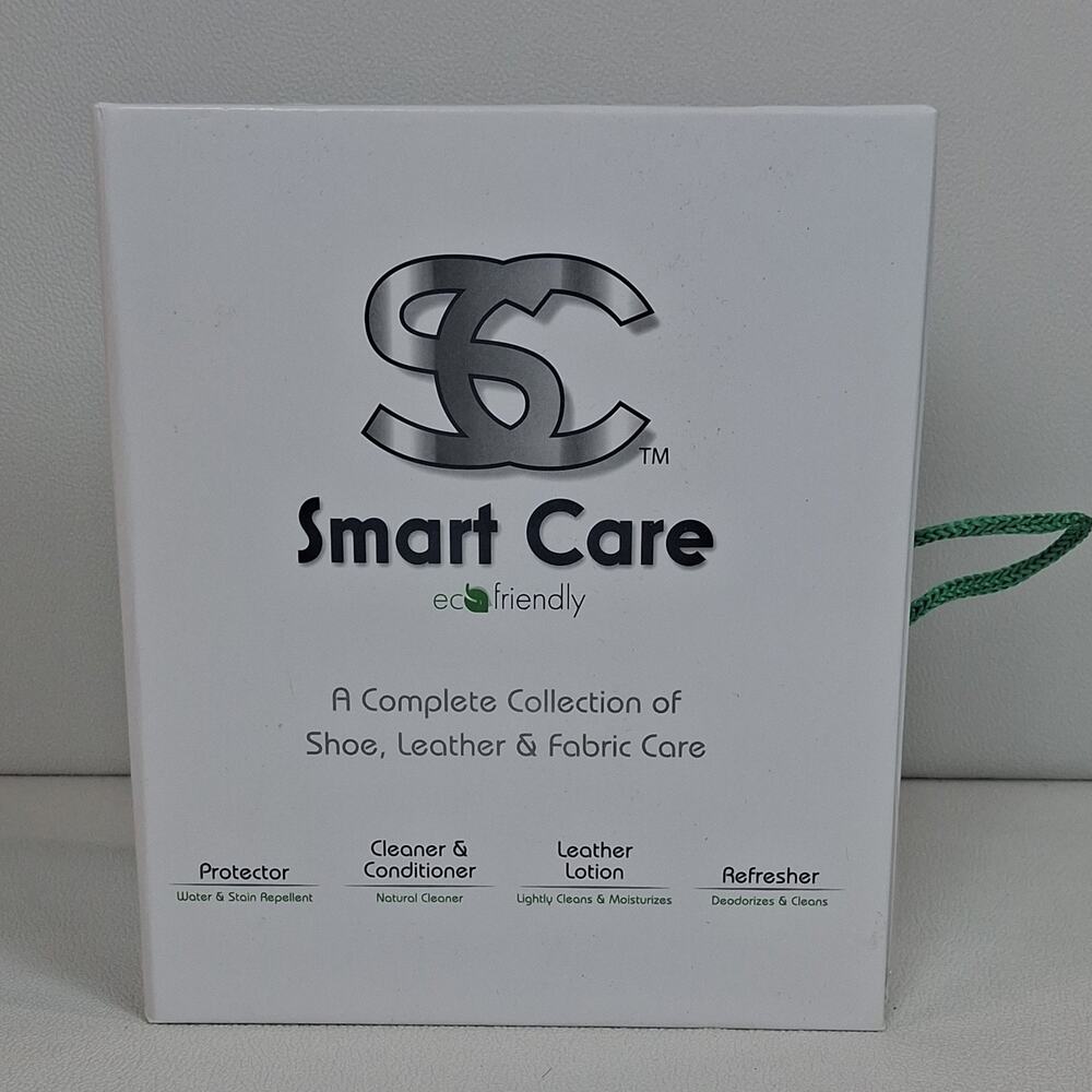 Smart Care A Complete Collection Shoe Leather Fabric Care Kit Eco Non-Toxic